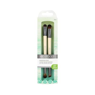EcoTools Eye Enhancing Duo Set - Duo De Brochas De Doble Punta Para Ojos