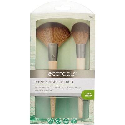 EcoTools Define And Highlight Duo - Brushes To Define And Highlight The Face