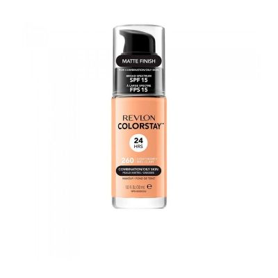 Colorstay Foundation Combination/Oily Skin #260-Light Honey