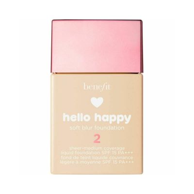 Hello Happy Soft Blur Foundation Spf15 #2-Light Brown 30 Ml