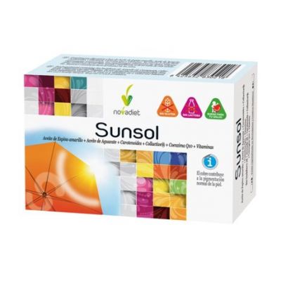 Sunsol SinGluten 30caps Nova Diet
