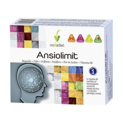Ansiolimit SinGluten Vegan 60caps Nova Diet