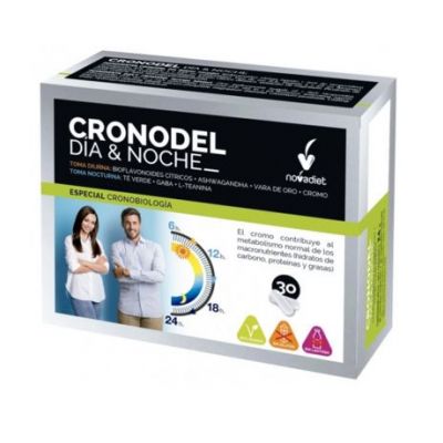 Cronodel Giorno e Notte Vegano Senza Glutine 30caps Nova Diet