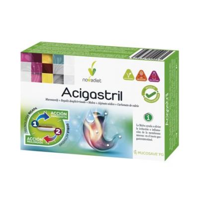 Acigastril Vegan Gluten Free 30comp Nova Diet