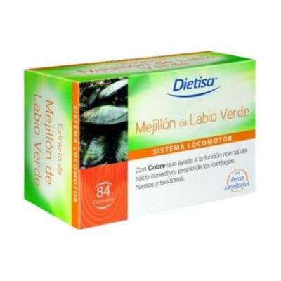 Moule aux lèvres vertes 84caps Dielisa