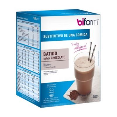 Shake Substitut Saveur Chocolat 5 sachets Biforme