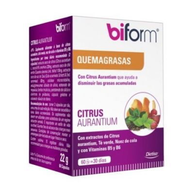 Citrus Aurantium Brûleur de Graisse 60caps Biforme