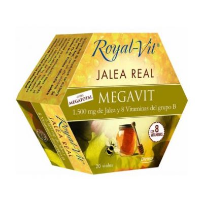 Royal-Vit Mega Total Gelée Royale 1500mg 20 ampoules Dielisa