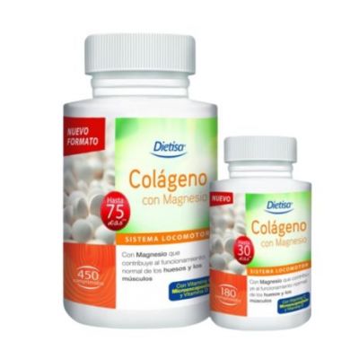 Colageno con Magnesio 450comp Dielisa