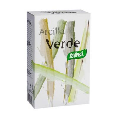 Argilla Verde in Polvere Uso Esterno 375g Santiveri