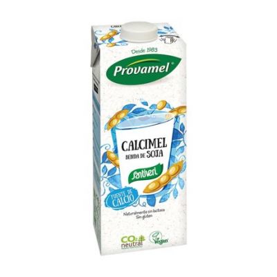 Calcimel Bevanda Vegetale Alla Soia Vegana Senza Glutine 12x1L Santiveri