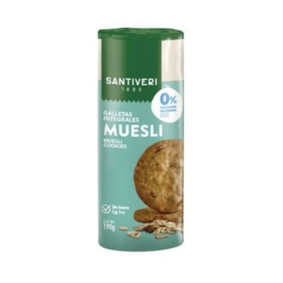 Biscotti Muesli Senza Zucchero 190g Santiveri