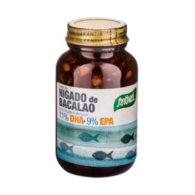 Aceite de Higado Bacalao 500Mg 120 Perlas Santiveri