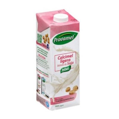 Calcimel Vegetale Alla Soia Bevanda Vegana Senza Glutine 12x1L Santiveri