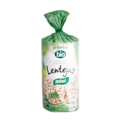 Organic Spelled Pancakes with Lentils 100g Santiveri