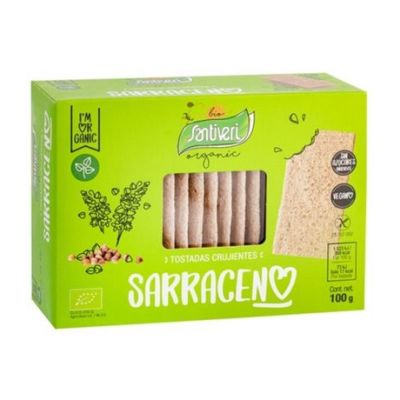 Tostadas de Trigo Sarraceno Eco Vegan 100g Santiveri