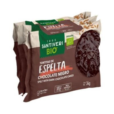 Tortita Espelta Choco Bio 3x2 Santiveri