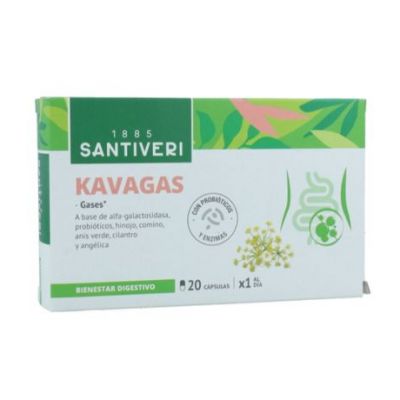 Kavagas senza glutine vegano 20 capsule Santiveri