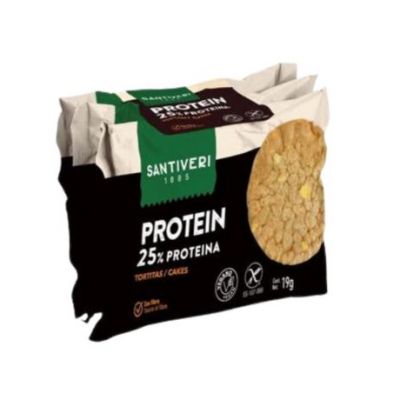Protein 25% Pancakes Pack 3 unitsx19g Santiveri