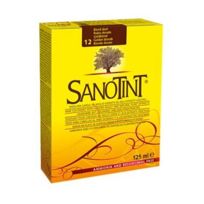 Dye 12 Golden Blonde 125ml Sanotint