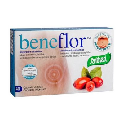 Beneflor Regolatore Intestinale 40 capsule Santiveri