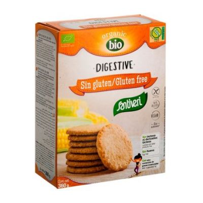 Galletas Digestive SinGluten Bio 360g Santiveri