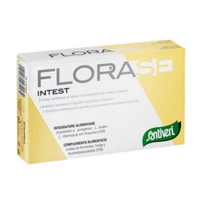 Florase Itest Probiotico Senza Glutine Vegano 40 capsule Santiveri