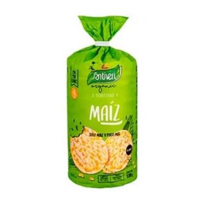 Tortitas de Maiz SinGluten Bio Vegan 130g Santiveri
