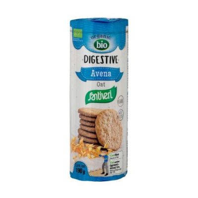 Biscotti Digestivi Di Farina D'avena Bio 190g Santiveri