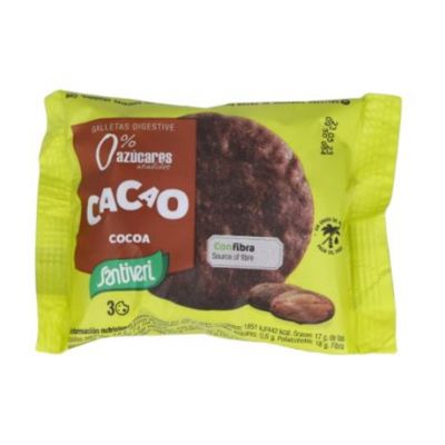 Digestive Cookies with Cocoa 27g Santiveri