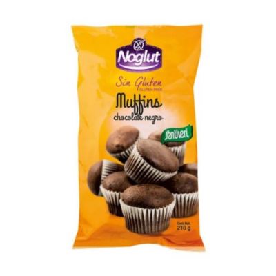 Noglut Gluten-Free Dark Chocolate Muffins 210g Santiveri
