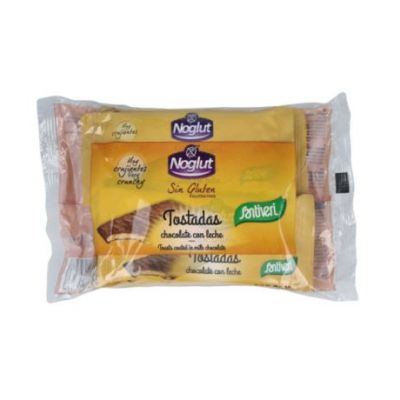 Milk Chocolate Dipped Toasts Noglut Gluten Free 102g Santiveri