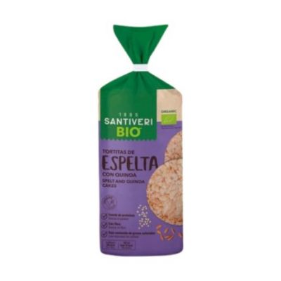 Frittelle di Farro con Quinoa Biologica 100g Santiveri