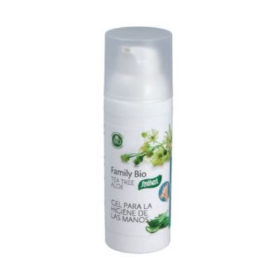 Gel Igiene Mani all'Aloe Vera Biologica 50ml Santiveri