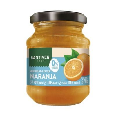 Mermelada Naranja 0% Azucares 270g Santiveri