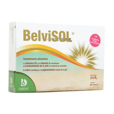 Belvisol Betacaroteno 40caps Dimefar