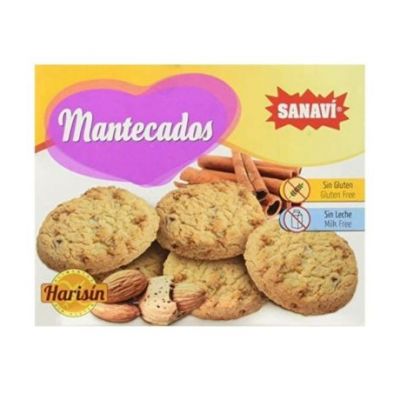 Almond and Cinnamon Gluten-Free Mantecados 200g Sanavi
