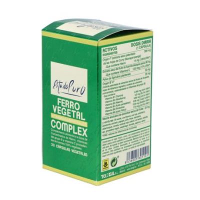 Ferro Vegetal Complex Estado Puro 30caps Tong-Il