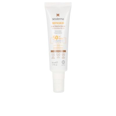 REPASKIN FACIAL SPF50 tacto seda con color 50 ml