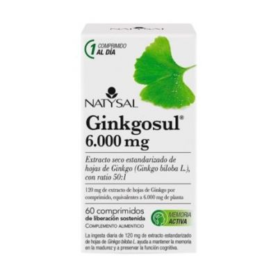 Ginkgosul 6000Mg 60comp Natysal