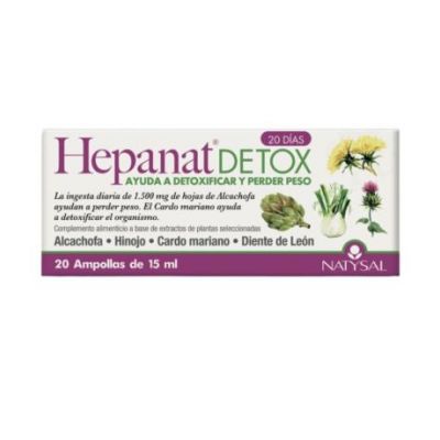 Hepanat Detox 20amp Natysal