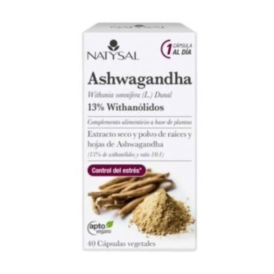 Ashwaganda Vegan 40caps Natysal