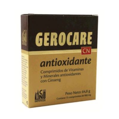 Gerocare 900Mg Antioxidante 72comp C N Dieteticos