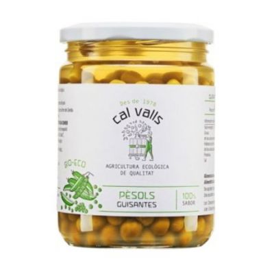 Piselli Fini Cotti Biologici 260g Cal Valls