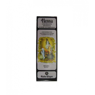 Black Henna Paste 200ml Radhe Shyam