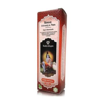 Henna Cobre Natural Pasta 200ml Radhe Shyam