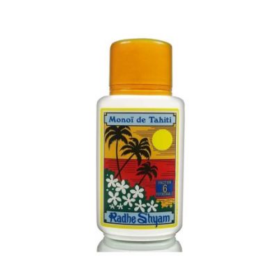 Aceite Protector Solar Monoi de Tahiti SPF6 Vegan 150ml Radhe Shyam