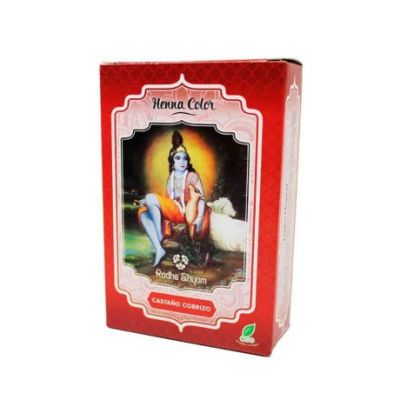 Copper Chestnut Henna Powder Eco Vegan 100g Radhe Shyam