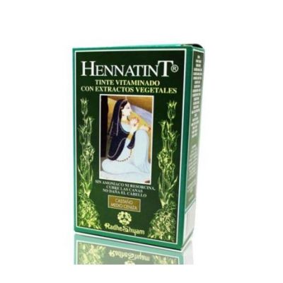Hennatint Medium Ash Brown 60ml Radhe Shyam