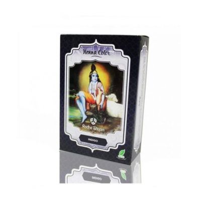 Tinte Pelo Henna Indigo polvo Eco 100g Radhe Shyam
